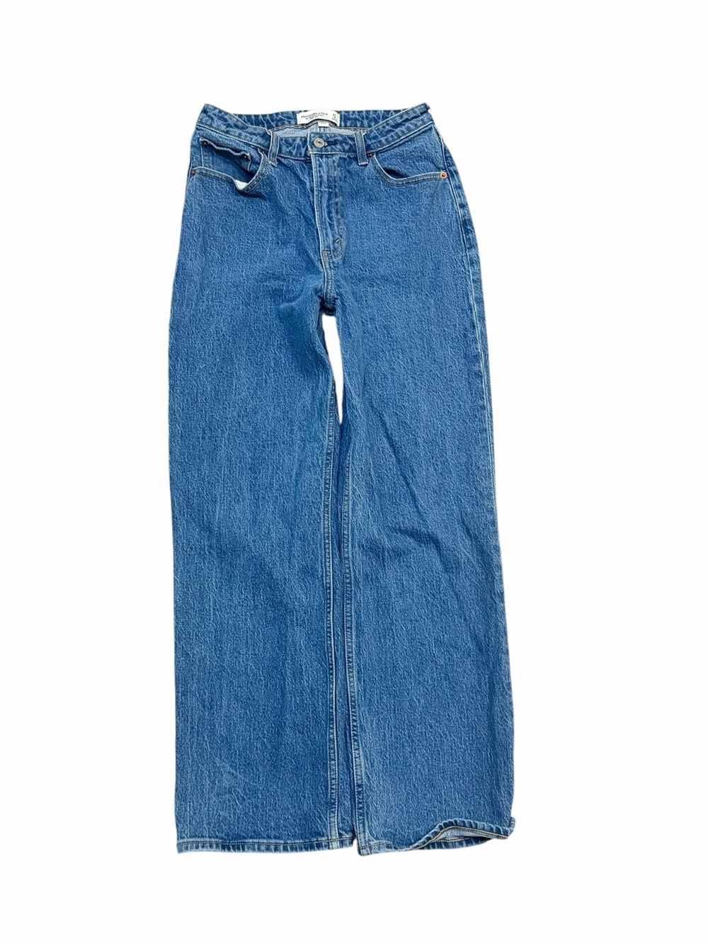 Abercrombie & Fitch The 90s Relaxed Jean High Rise Wide Leg Jeans Size 27